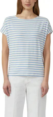 s.Oliver Kurzarmshirt Sommershirt mit grafischem Muster