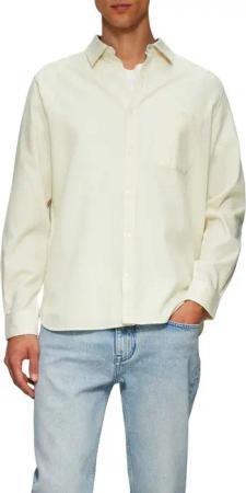 s.Oliver Langarmhemd mit Struktur Muster