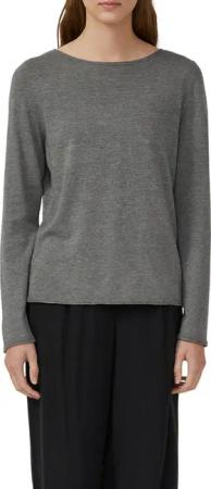 s.Oliver Langarmshirt mit Rollkanten