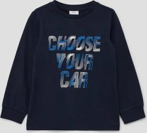 s.Oliver Langarmshirt T-Shirt Longlseeve mit gummiertem Schriftprint