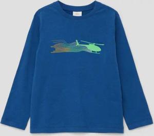 s.Oliver Langarmshirt T-Shirt Longsleeve mit Frontprint