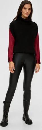 s.Oliver Leggings Leggins Extra Slim: Leggings in Leder-Optik