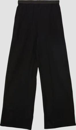 s.Oliver Leggings Leggins Wide Leg Hose aus Interlockjersey mit elastischem Bund