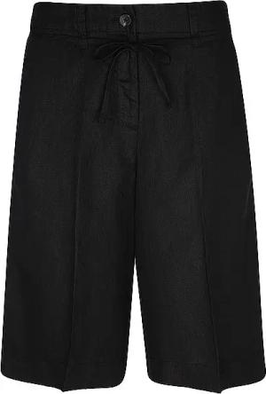 S.OLIVER Leinenshorts schwarz | 42