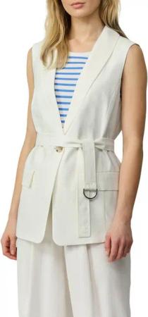 s.Oliver Longweste mit Twill-Struktur