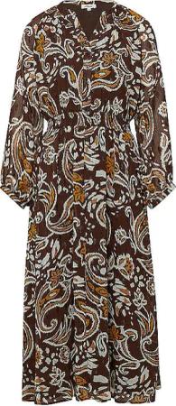 S.OLIVER Midikleid  braun | 36