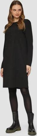s.Oliver Minikleid Kleid Jersey-Kleid mit Schmucksteinen