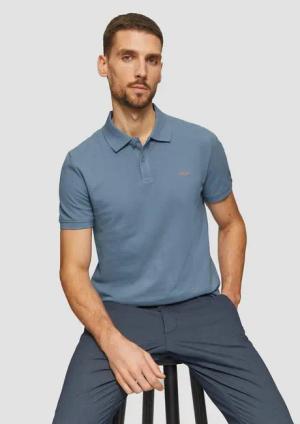 s.Oliver Poloshirt Poloshirt Kragen, Knopfleiste, kurzarm