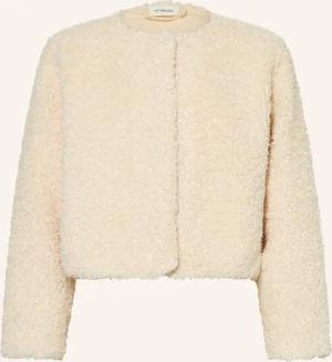 s.Oliver RED Teddyfell-Jacke mit Glitzergarn