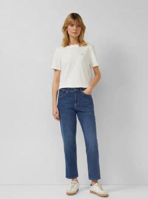 s.Oliver Regular-fit-Jeans Jeans-Hose FRANCIZ Ankle-Jeans Franciz / Relaxed Fit / Low Rise / Tapered Leg