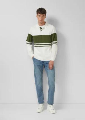 s.Oliver Regular-fit-Jeans Jeans-Hose Jeans / Regular Fit / Mid Rise / Straight Leg / Chino-Taschen