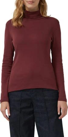 s.Oliver Rollkragenshirt im Slim Fit, Langarm