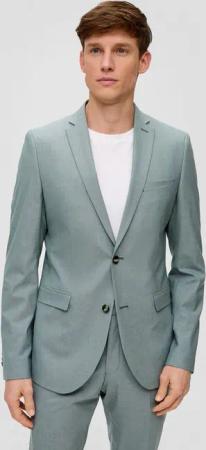 s.Oliver Sakko Indoor-Sakko S.OPURE s.O PURE: Anzugsakko mit feiner Webstruktur