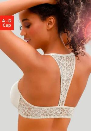 s.Oliver Schalen-BH Lisette mit Vorderverschluß und schönem Spitzenrücken, Dessous