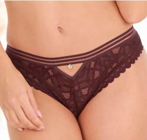 s.Oliver Slip Milene mit edlem Bund und modischem Accessoire vorne mittig