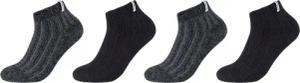 s.Oliver Sneakersocken warm & cozy (4-Paar) mit elastischem Bund