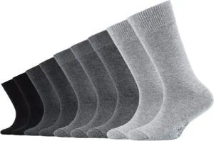s.Oliver Socken essentials (9-Paar) mit weichem Bund