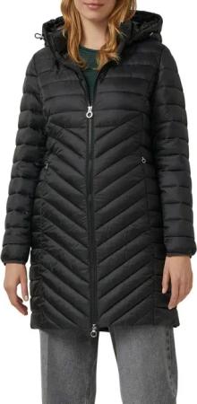 s.Oliver Steppmantel im Slim Fit, abnehmbare Kapuze