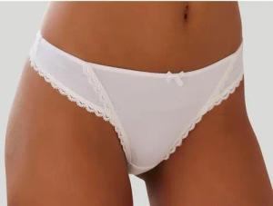 s.Oliver String Camille mit feiner Spitzenborte