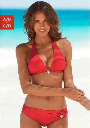 S.OLIVER Triangel-Bikini Damen rot Gr.38 Cup A/B