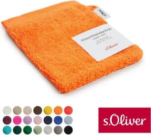 s.Oliver Waschhandschuh s.Oliver, Premium Qualität, 600 gr/m², auch als Sets erhältlich, Walkfrottier (1-St), große Farbauswahl, auch als Duschtuch, Handtuch, Gästetuch
