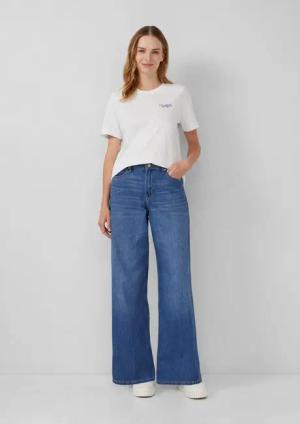 s.Oliver Weite Jeans Jeans-Hose SURI Jeans Suri / Regular Fit / High Rise / Wide Leg
