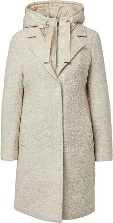 S.OLIVER Wollmantel  beige | 40