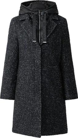 S.OLIVER Wollmantel  schwarz | 46