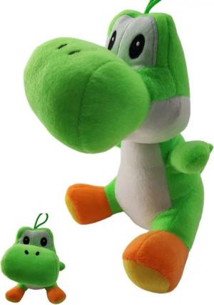 soma Kuscheltier Yoshi Drache Super Mario Brothers grün 30cm plüsch (1-St), Super weicher Plüsch Stofftier Kuscheltier für Kinder zum spielen