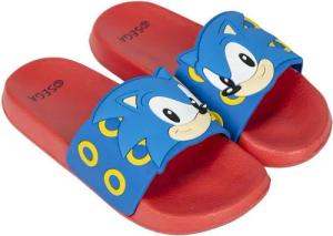 Sonic The Hedgehog Kinder Badeschlappen aus EVA für Pool und Strand Hausschuh