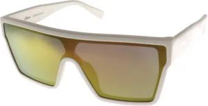 Sonnenbrille mit eckigem Rahmen