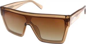 Sonnenbrille mit eckigem Rahmen