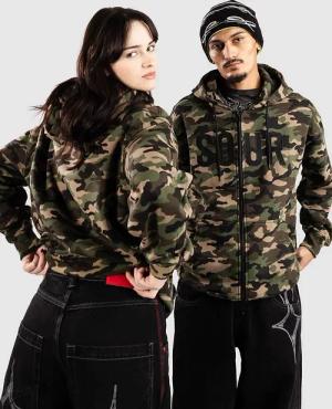 Sour Solution Army Sweatjacke camo