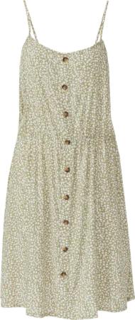 Spaghettiträgerkleid aus Viskose