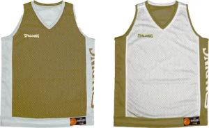 Spalding Basketball Wendbares Tank-Top KAKI