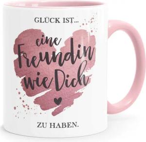 SpecialMe Tasse Tasse Beste Freundin Glück ist eine Freundin wie dich zu haben, Keramik