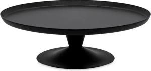 Spetebo Servierständer Metall Deko Tischpodest rund schwarz mit Fuß - Ø 23 cm, metall, (Anzahl, 1-tlg., Stück), wiederverwendbar