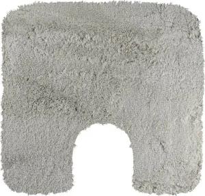 spirella Badematte BREE, Höhe 30 mm, Rutschhemmende Unterseite aus Latex, fußbodenheizungsgeeignet, schnell trocknend, strapazierfähig, Acyrl, quadratisch mit Toilettenausschnitt, Badteppich Hochflor, 100% Acryl, Anti-Rutsch Beschichtung, für Fußbodenheiz