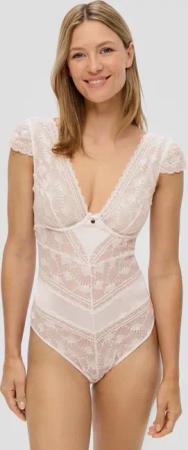 Spitzenbody mit Rückenausschnitt