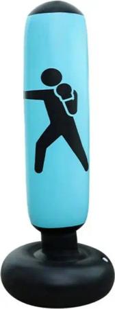 Sport-Knight® Standboxsack Standboxsack aufblasbar – 160 cm Boxsack, für Kickboxen & Stressabbau, Strapazierfähiges PVC