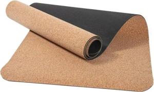 Sport-Knight® Yogamatte Yogamatte aus Kork, mit Anti-Rutsch-Effekt, nachhaltig, pflegeleicht