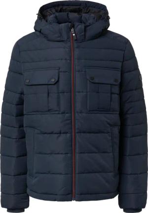 Sportive Puffer-Jacke mit abnehmbarer Kapuze