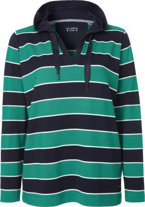 Sportives Kapuzensweatshirt mit Glitzerdetails