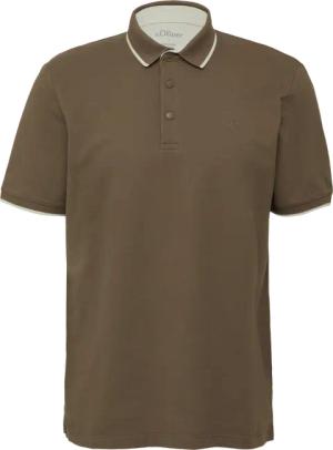 Sportives Piqué-Poloshirt mit Kontrast-Details