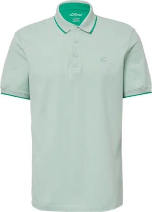 Sportives Piqué-Poloshirt mit Kontrast-Details