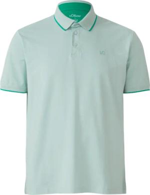 Sportives Piqué-Poloshirt mit Kontrast-Details