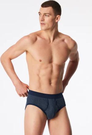 Sportslips 2er-Pack Feinripp Eingriff admiral gemustert - Original Classics 9