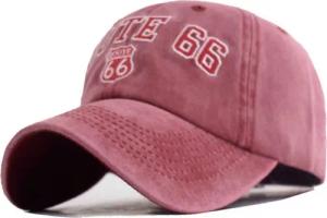 Sporty Baseball Cap Trucker Baseballcap Route 66 USA Travel Cotton Cap