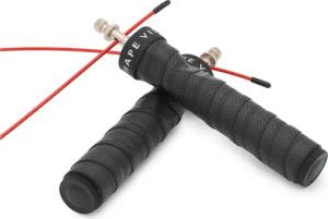 Springseil Set verstellbar (2 Seile) – ergonomische Griffe, Edelstahlseil