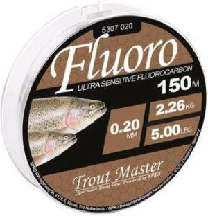 Spro Troutmaster Fluorocarbon Mainline 150m 0.18 mm